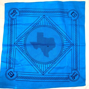 Austin PBS Heart of Texas Bandana NWOT‎